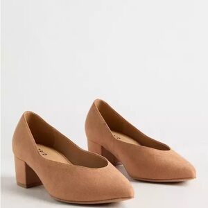 Torrid Tan Block Heel Shoes